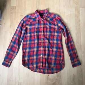 Flannel button up